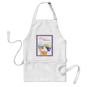Cupcakes Bakery Chef Personalised Name Standard Apron