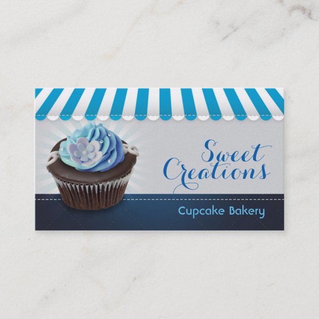 Cupcakes Bakery/Sweet Bakery/Desserts Business Card (Front)
