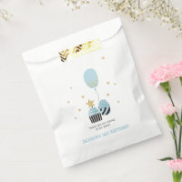 Cupcakes & Blue Balloon | Boy's Birthday Thank You