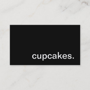 Cupcakes Business Card