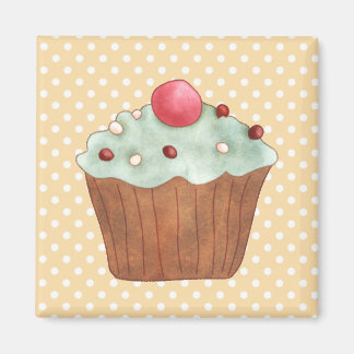 Cupcakes Cakes Pastry Magnet