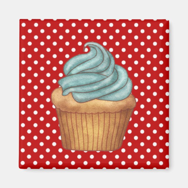 Cupcakes Cakes Pastry Magnet (Front)