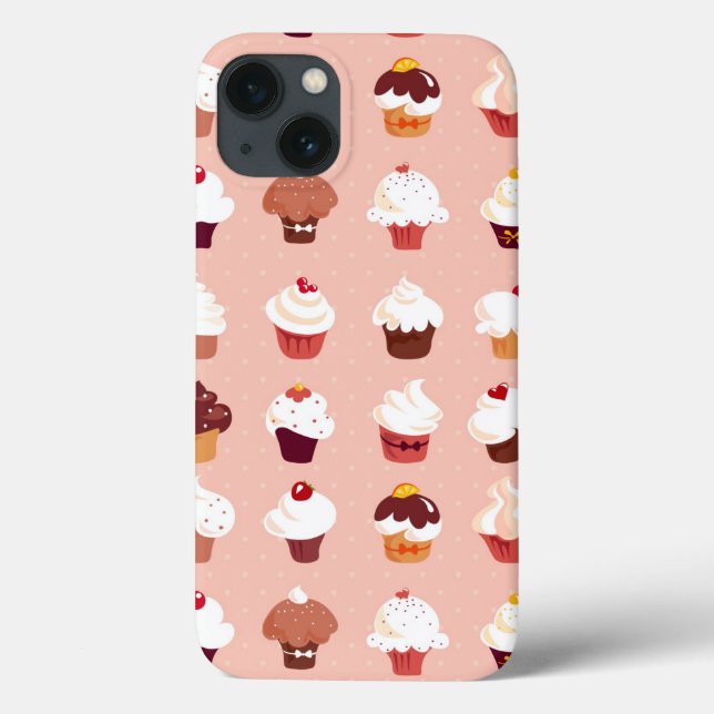 Cupcakes Case-Mate iPhone Case (Back)