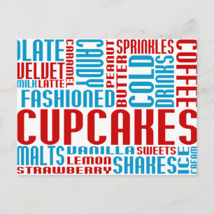 cupcakes chitChat Postcard