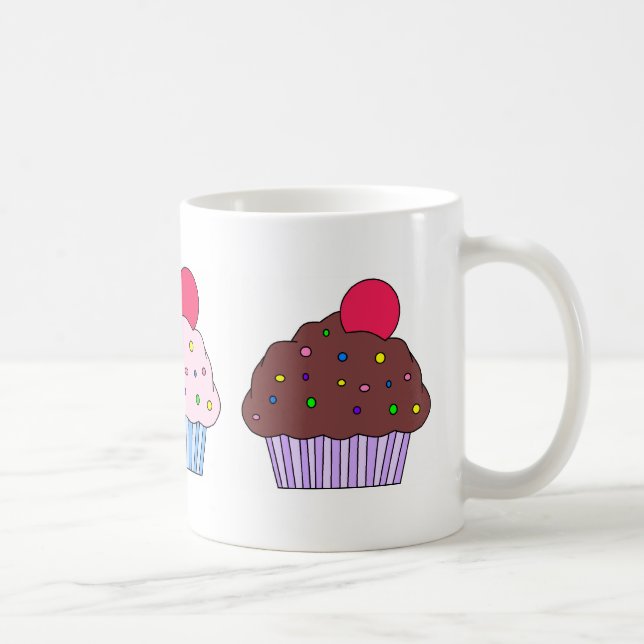 Cupcakes Coffee Mug (Right)