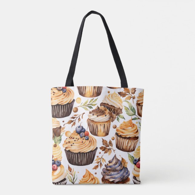 Cupcakes Dessert Heaven  Tote Bag (Back)