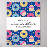 Cupcakes & Donuts Welcome Sign