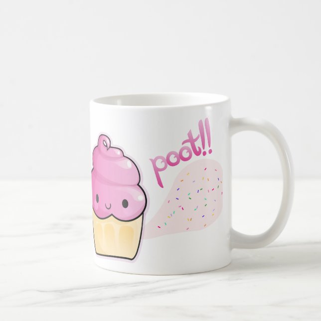 Cupcakes Fart Sprinkles Coffee Mug (Right)