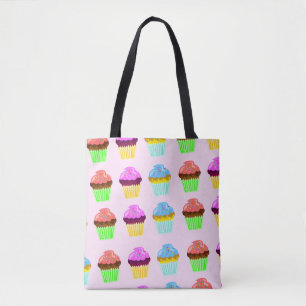 Cupcakes for Happiness Tote Bag