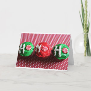 Cupcakes For Santa Holiday Card