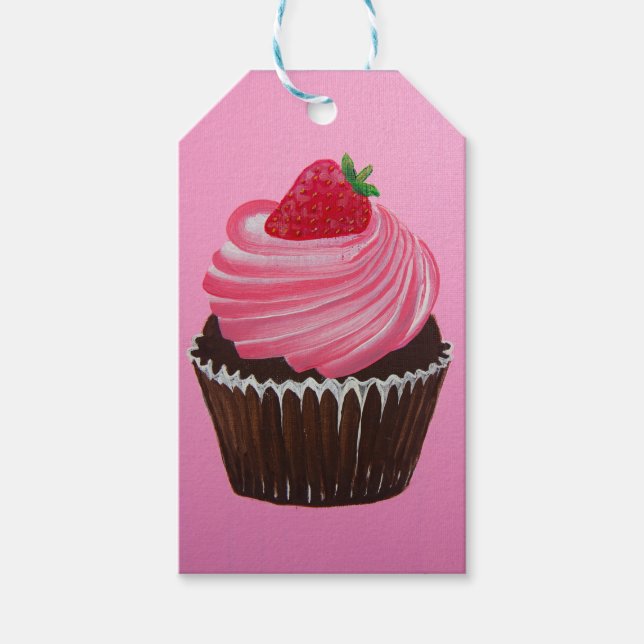 Cupcakes Gift Tags (Front)