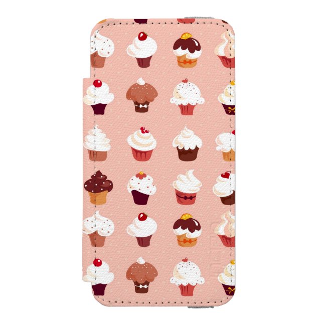 Cupcakes Incipio iPhone Wallet Case (Folio Front)