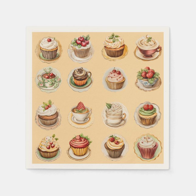 CupCakes Napkin (Front)