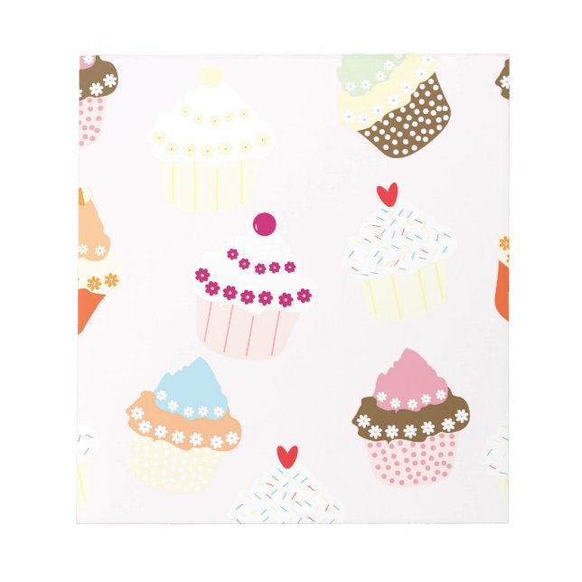 Cupcakes Notepad (Front)