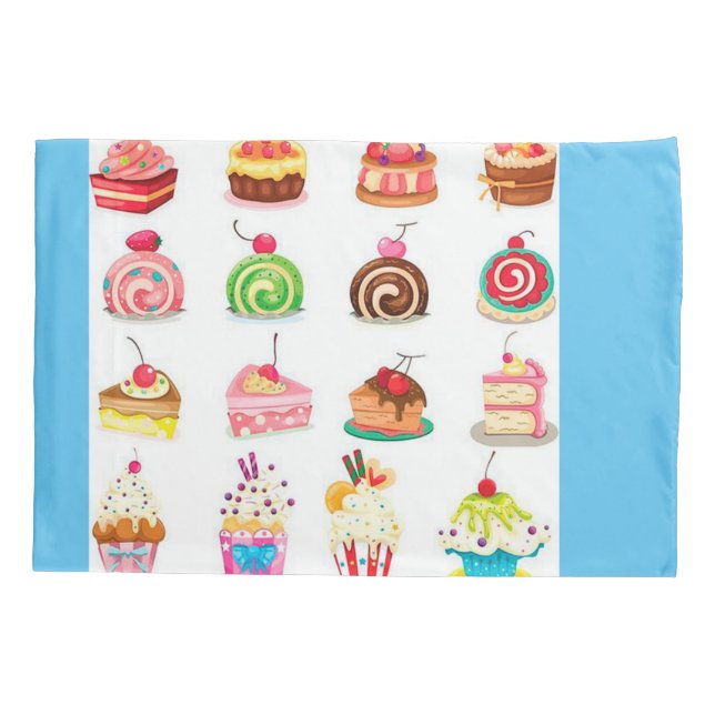 Cupcakes Pillowcase (Back)