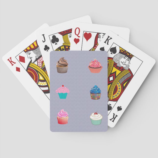 Cupcakes Playing Cards (Back)