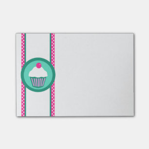 Cupcakes post-it note pad