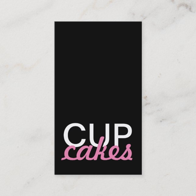cupcakes punch card (Front)