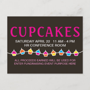 CUPCAKES sale mailers Postcard