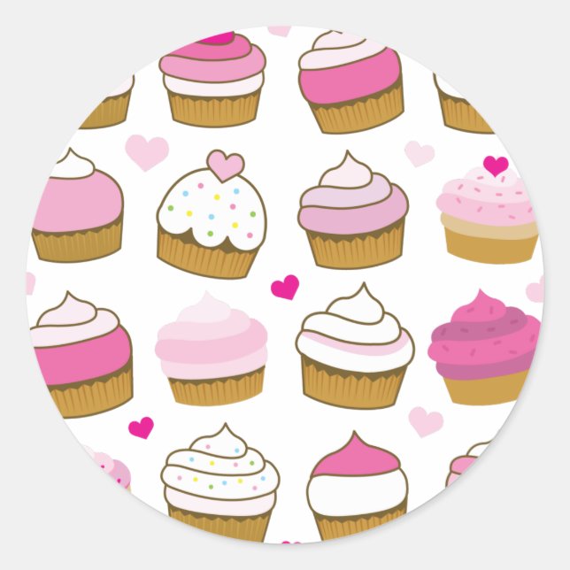 cupcakes sticker (Front)