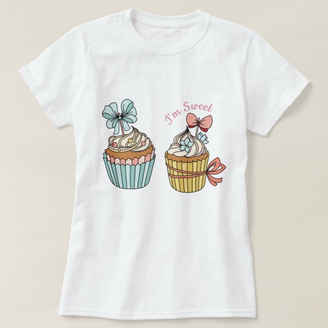 Cupcakes T-Shirt (Design Front)