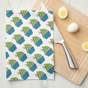 Cupcakes Tea Towel