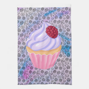 Cupcakes  tea towel