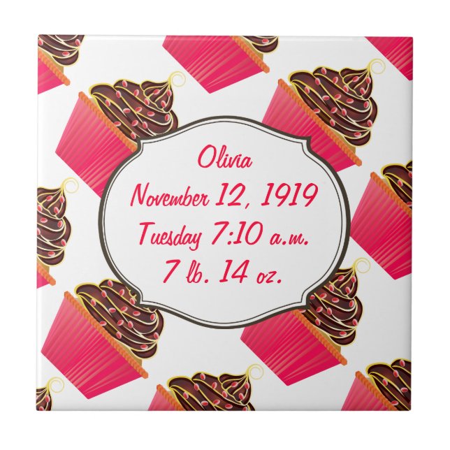 Cupcakes Tile (Front)