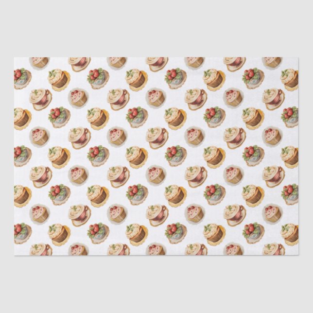 Cupcakes Tissue Paper (Front)