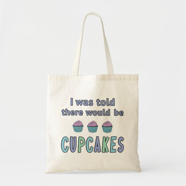 Cupcakes Tote Bag (Front)