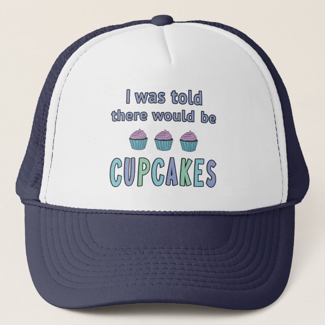 Cupcakes Trucker Hat (Front)