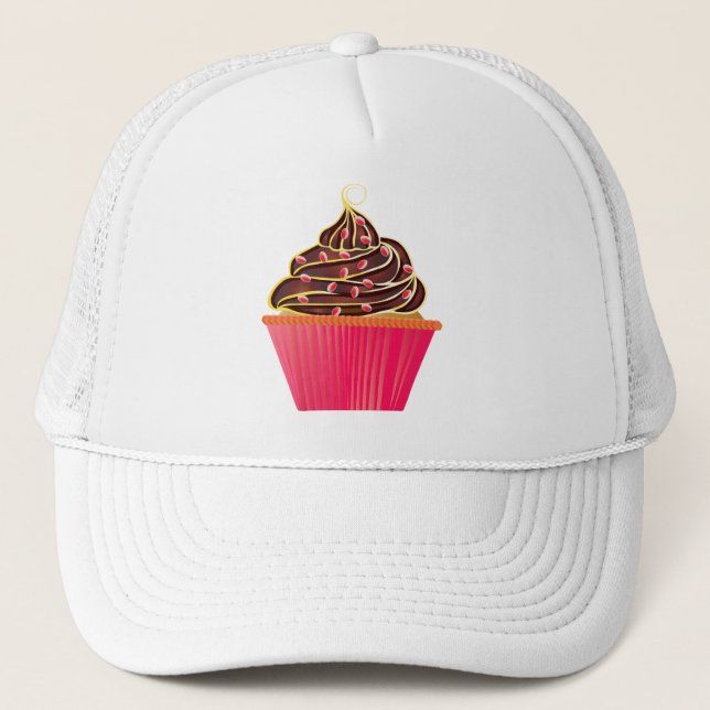 Cupcakes Trucker Hat (Front)