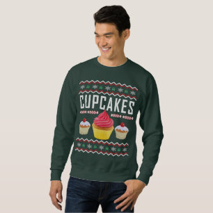 Cupcakes Ugly Christmas Sweater