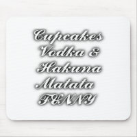 Cupcakes Vodka Hakuna Matata FUNNY