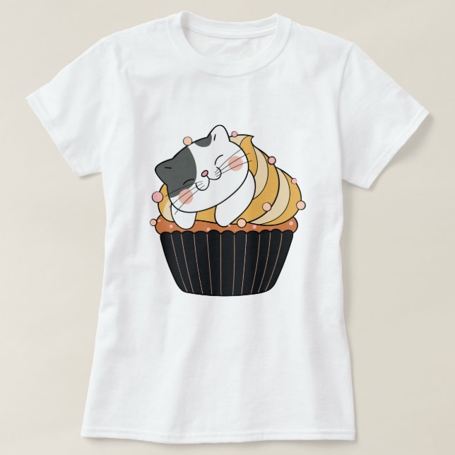 Cupcat T-Shirt (Design Front)