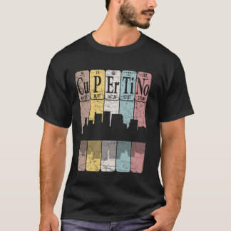 Cupertino Periodic Table Elements Cupertino Califo T-Shirt