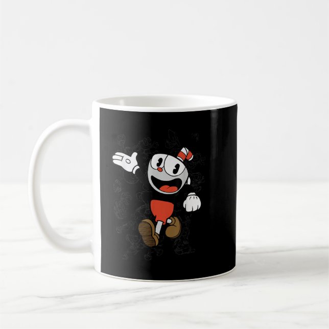Cuphead Character Sketches  Coffee Mug (Left)