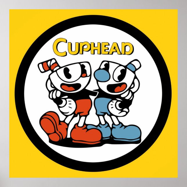CUPHEAD Cuphead  Mugman Poster (Front)