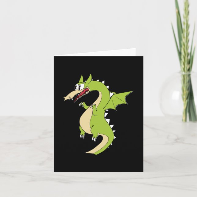 Cuphead Dragon (grim Matchstick) Sticker  Card (Front)