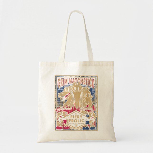 Cuphead Grim Matchstick Fiery Frolic  Tote Bag (Front)