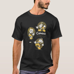 Cuphead The Delicious Last Course Cup Trio Poster T-Shirt