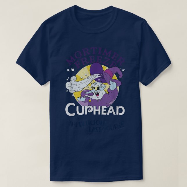 Cuphead The Delicious Last Course Mortimer Freeze  T-Shirt (Design Front)