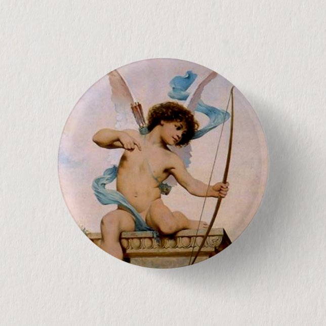 Cupid 3 Cm Round Badge (Front)