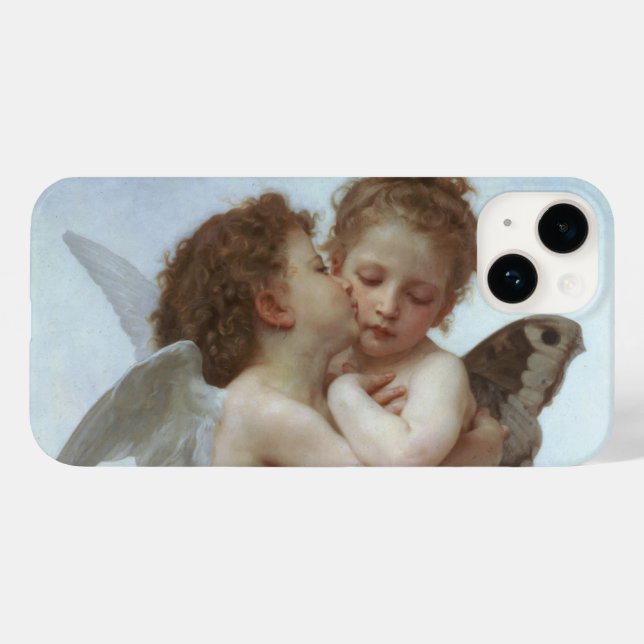 Cupid and Psyche as Children Case-Mate iPhone Case (Back (Horizontal))