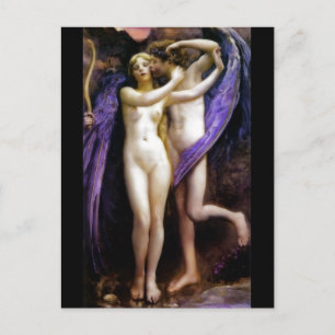 Cupid and Psyche Postcard