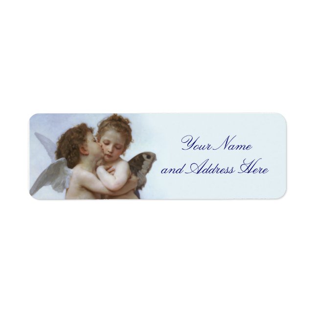 Cupid and Psyche Return Address Label (Front)