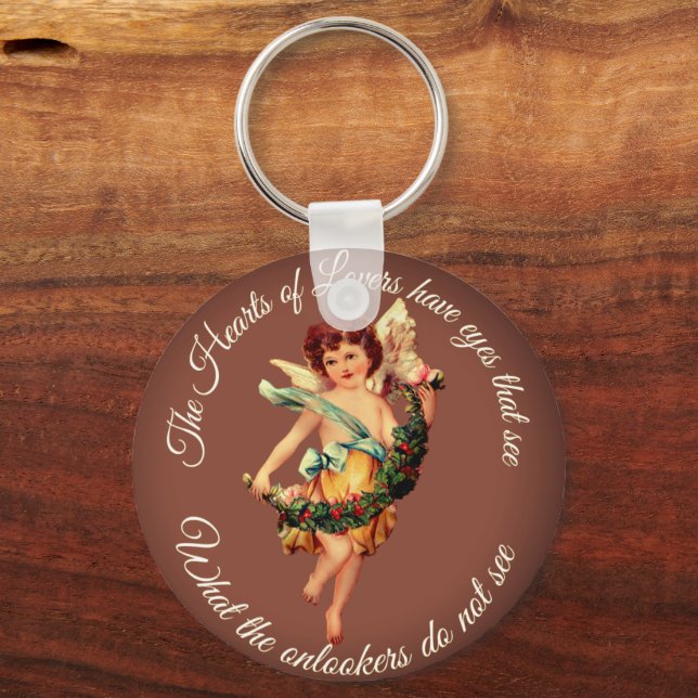 CUPID ANGEL KEYCHAIN | INSPIRATIONAL ACCESSORY (Front)