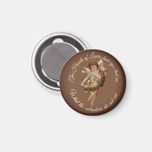 CUPID ANGEL MAGNET ROMANTIC FRIDGE MAGNET
