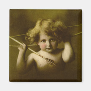 Cupid Awake Lithograph Magnet