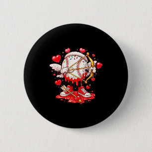 Cupid Baseball Drip Icecream Apparel Youth Boy Val 6 Cm Round Badge